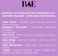 Spa Luxe Aromatherapy Shower Steamers