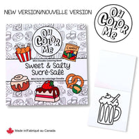 Mini Coloring Book Sweet & Salty