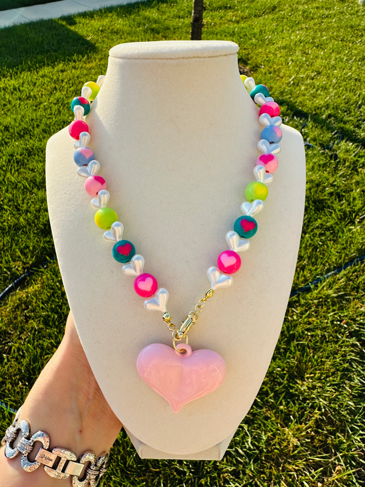 Candy Heart Crush Necklace