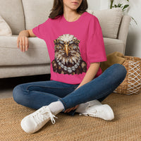 Eagle Portrait T-Shirt — Bold Realistic Bald Eagle Graphic Tee
