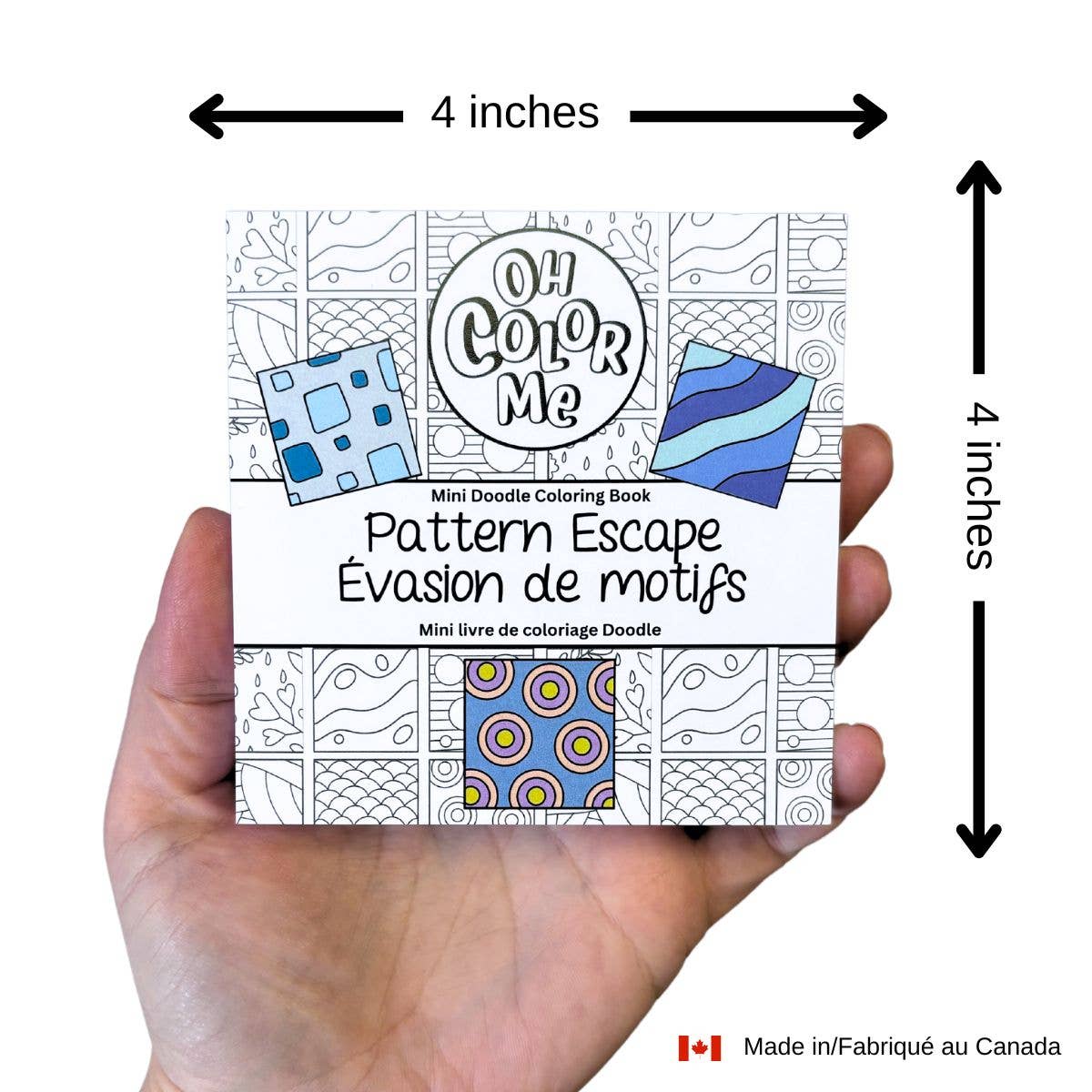 Mini Coloring Book Pattern Escape