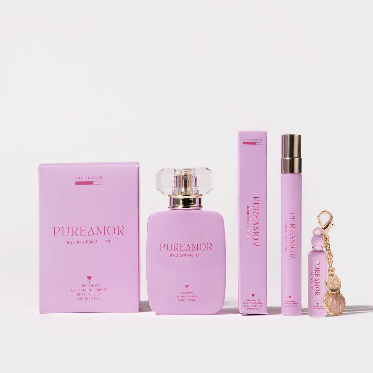 Balboa Rosa | Pheromone Keychain Perfume Oil - 2ml