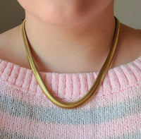 Sienna Waterproof Herringbone Necklace