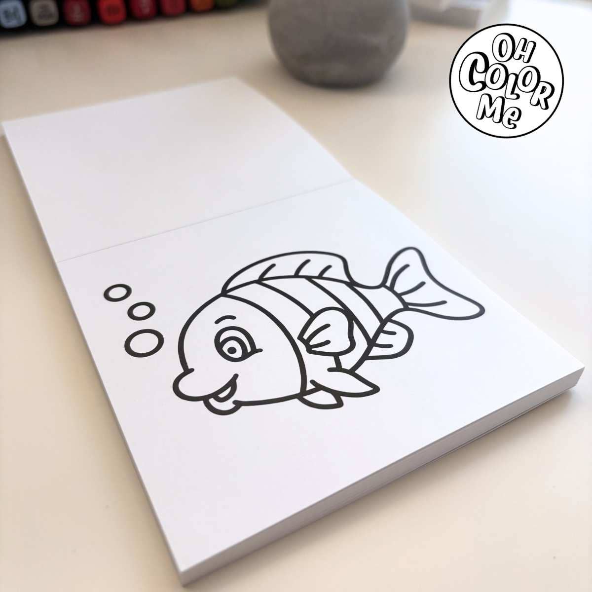 Mini Coloring Book Sea Secrets