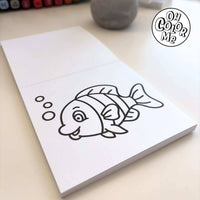 Mini Coloring Book Sea Secrets