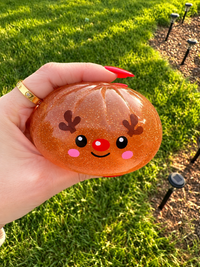 Christmas Dumpling Glitter Gel Squishy – Mystery Style