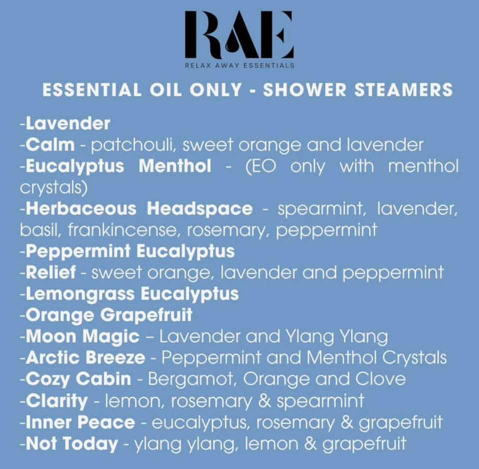 Spa Luxe Aromatherapy Shower Steamers