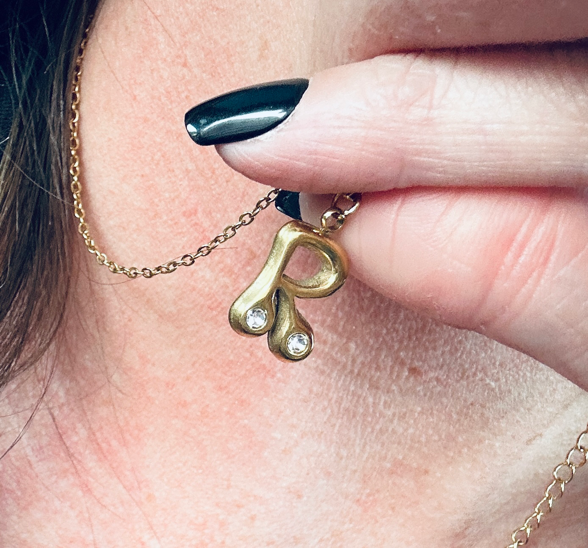 ✨ Waterproof Luxe Initial Necklace — PREORDER
