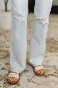 Judy Blue Alyse Mid Rise Destroy & Fray Hem Bootcut
