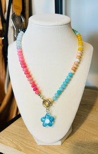 Bloom Pop Flower Charm Necklace