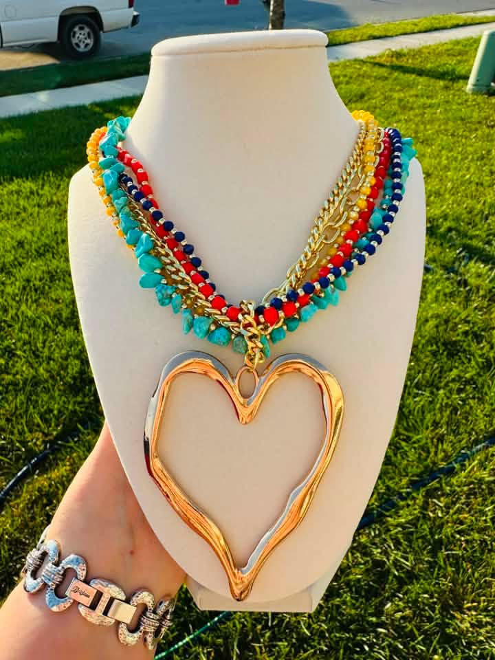 Wild Heart Statement Necklace