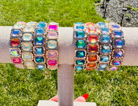 Prism Pop Crystal Stretch Bracelet | Multiple Colors