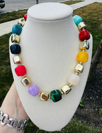 Jewel Box Beaded Necklace PREORDER