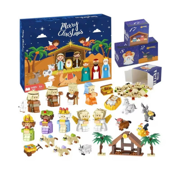 Nativity Building Block Advent Calendar PREORDER