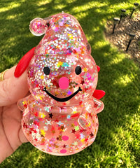 Glitter Christmas Maltose Squishy – Trees & Snowmen