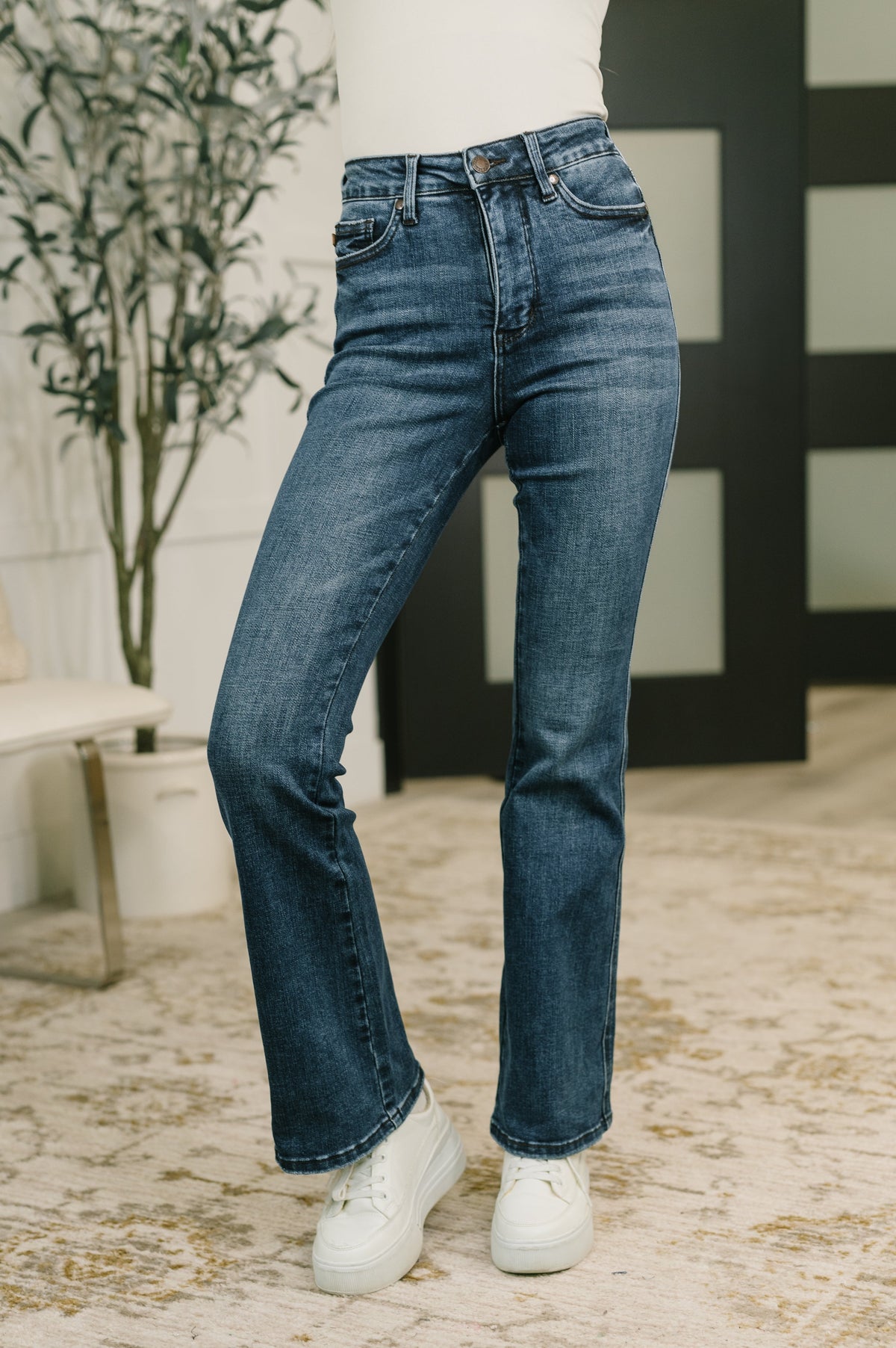 Judy Blue Camille High Waist Tummy Control Bootcut Jean