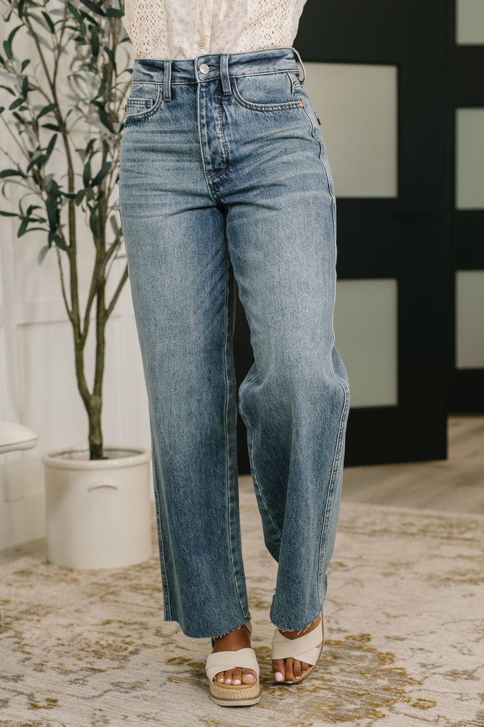 Judy Blue Ciera High Waist Rigid Magic Wihelmina Baggy