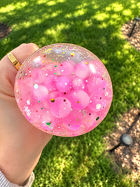 Glitter Bead Reindeer Gel Squishy – Mystery Color
