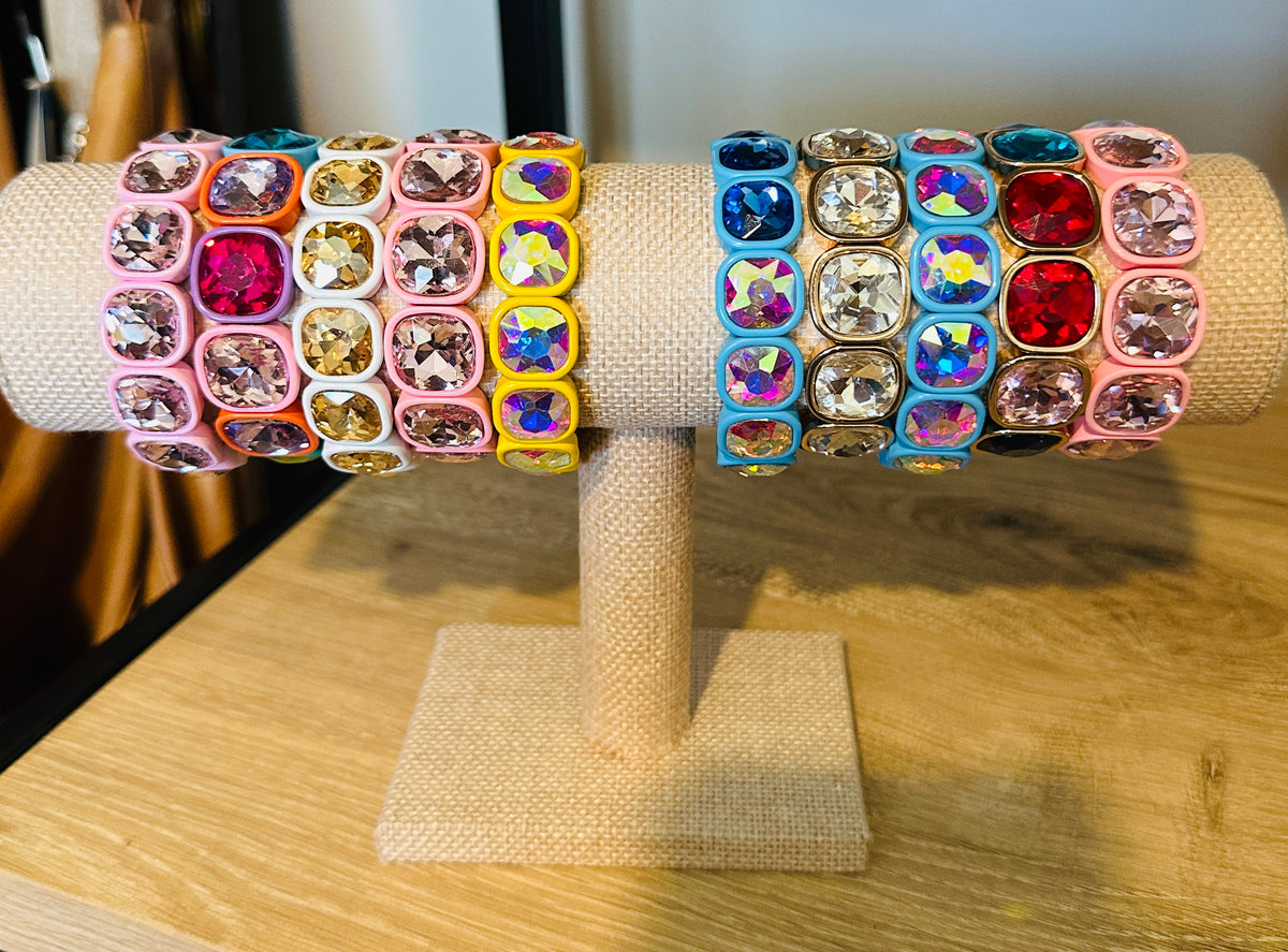 Sugar Gems Collection | Crystal Stretch Bracelet