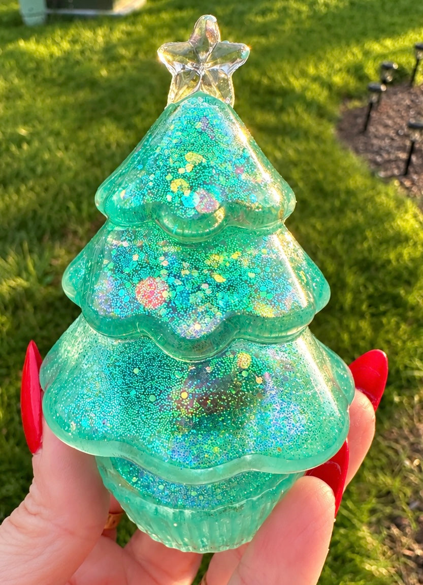 Glitter Christmas Maltose Slow Rise Squishy