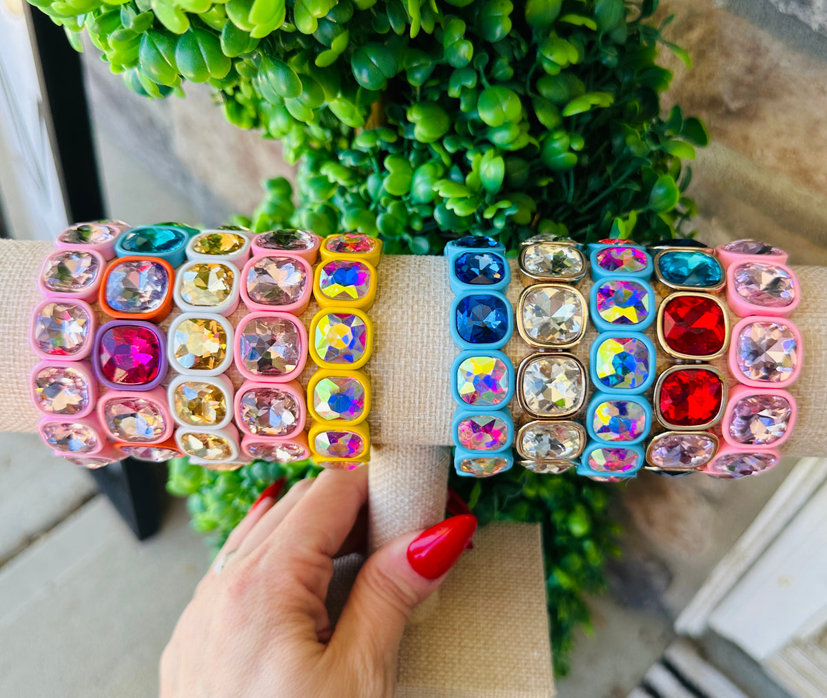 Sugar Gems Collection | Crystal Stretch Bracelet