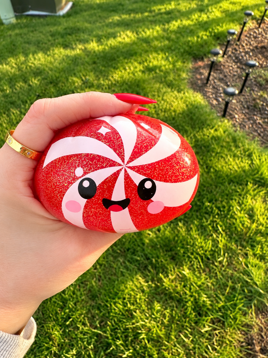 Christmas Dumpling Glitter Gel Squishy – Mystery Style