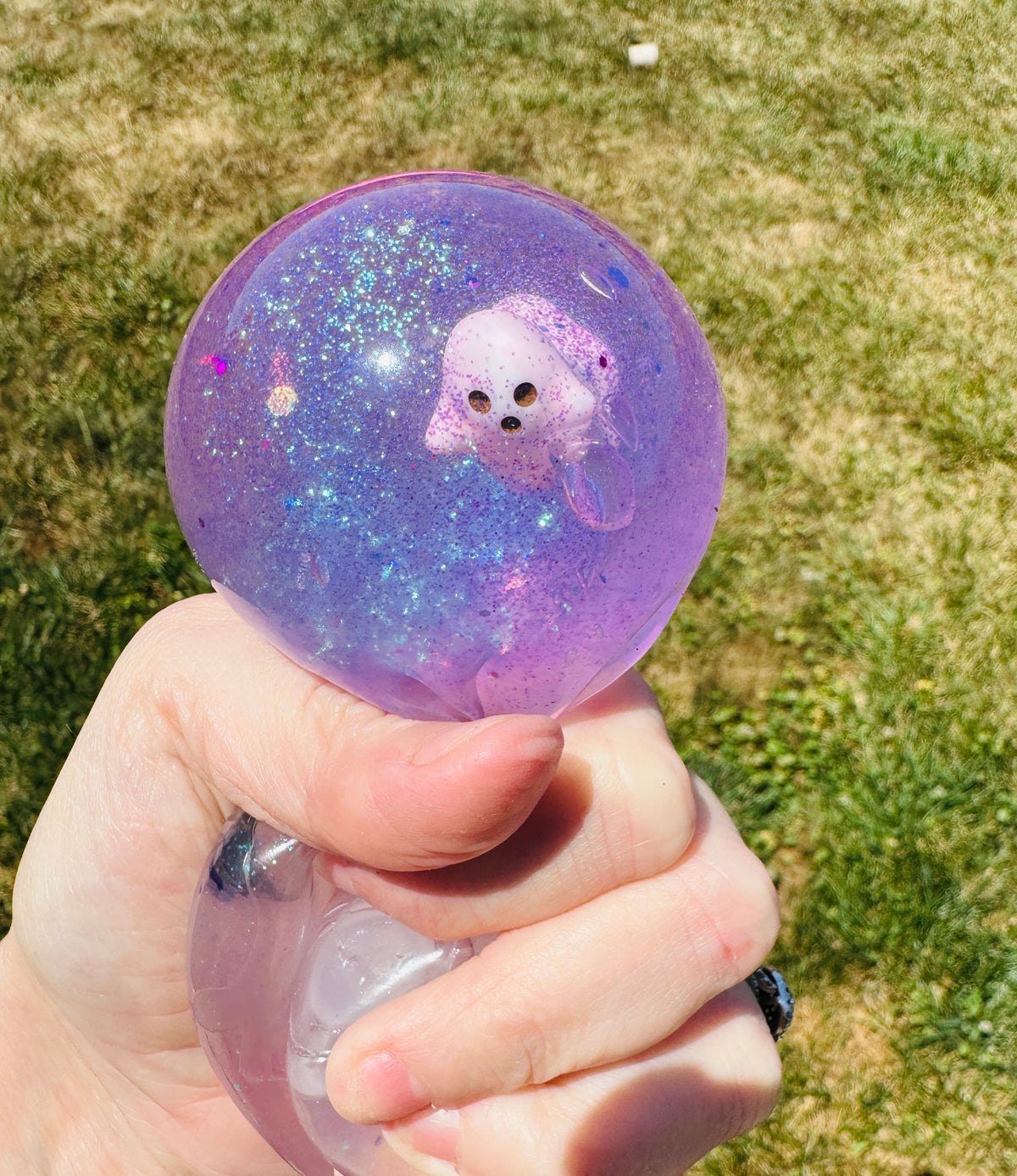 Halloween Mystery Glitter Dumpling Squishy