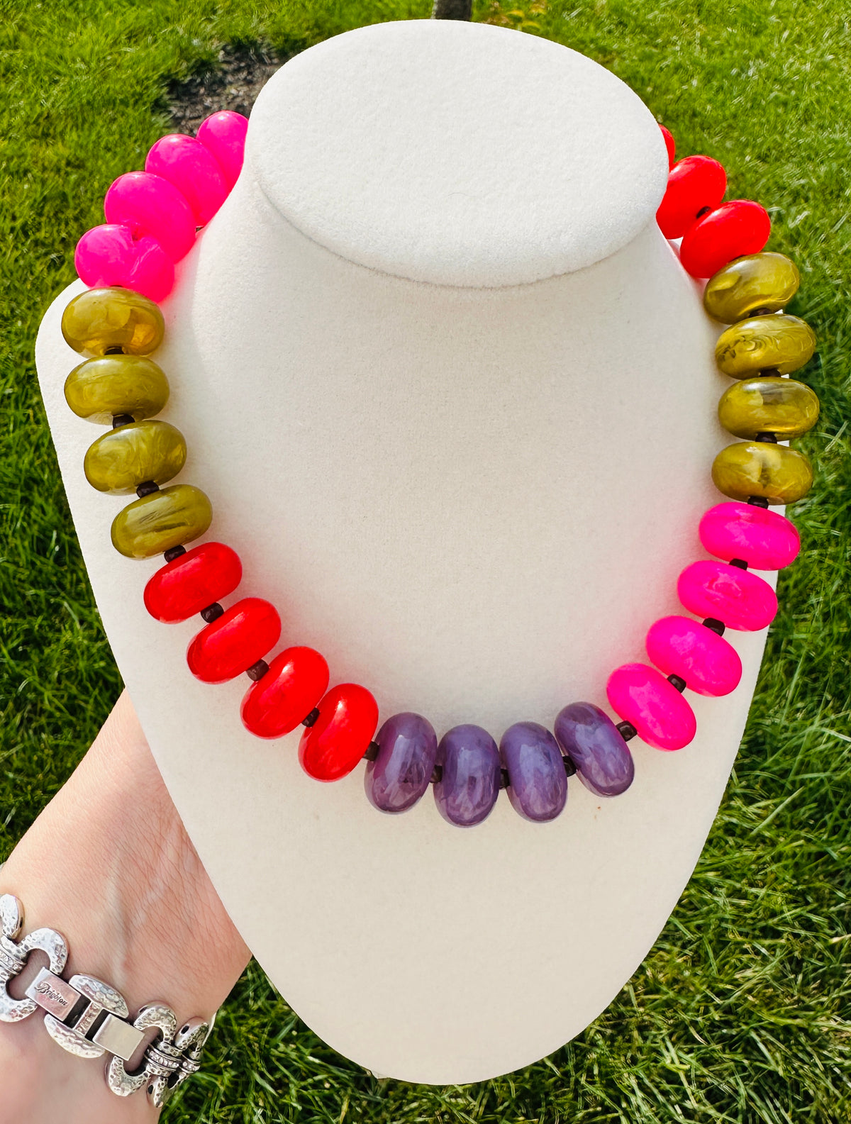 Color Crush Beaded Statement Necklace