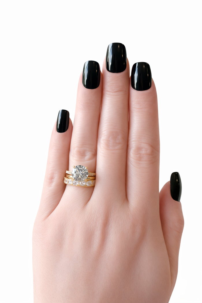 Everleigh Luxe 3 Piece Ring Set- Gold