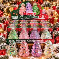 Glitter Christmas Maltose Squishy – Trees & Snowmen