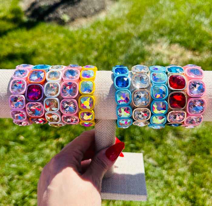 Sugar Gems Collection | Crystal Stretch Bracelet