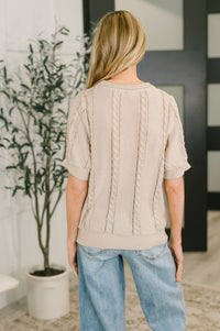 Feel so Fine Embroidered Knit Top