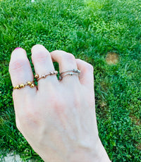 The Calm Current Waterproof Adjustable Anxiety Fidget Ring