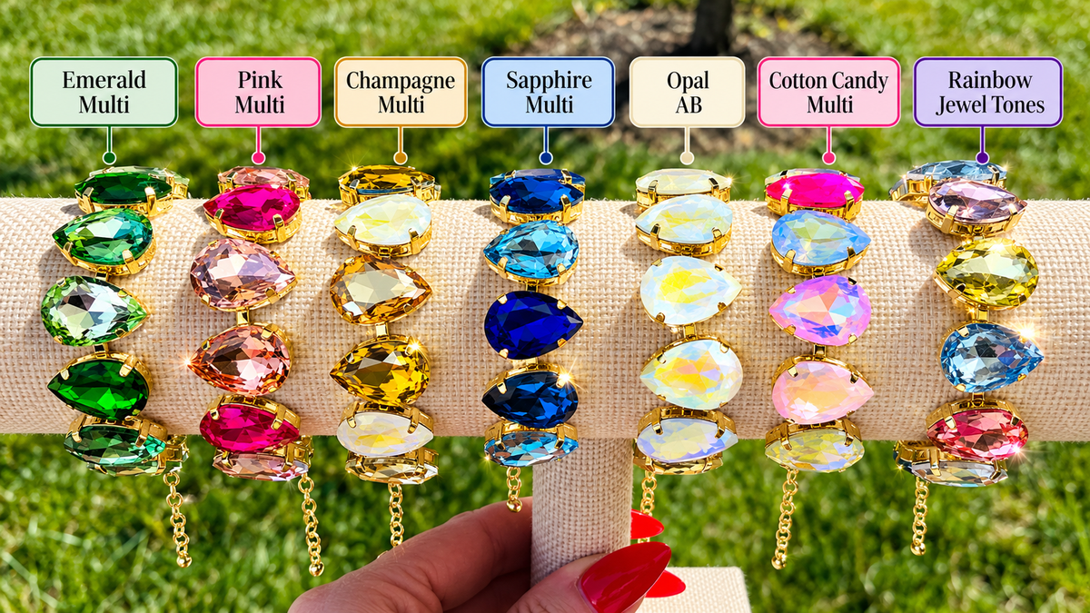 Jewel Candy Luxe Crystal Bracelet | Multiple Colors