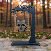 Swinging Raccoon Freshie