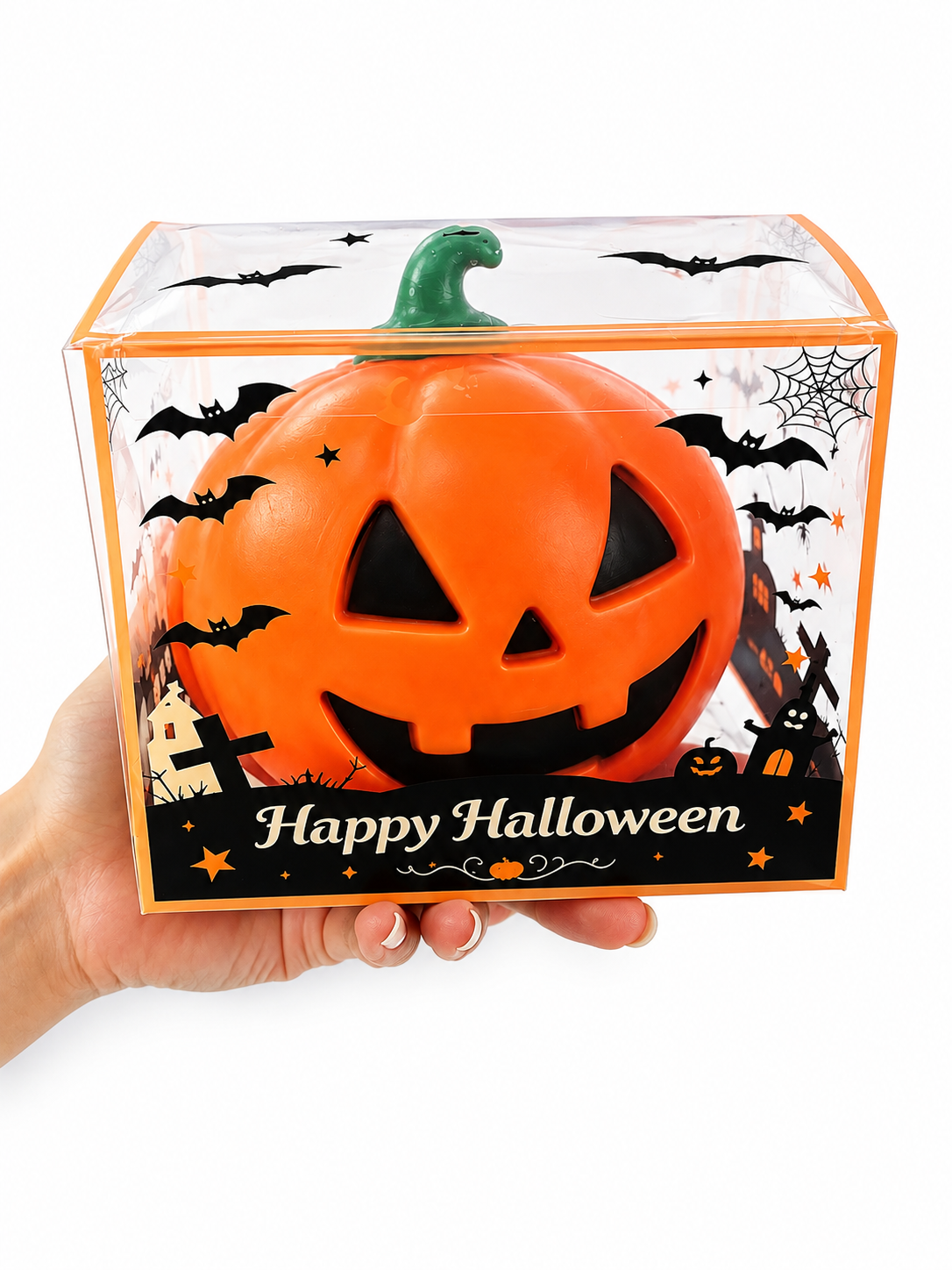 Jumbo Jack O’ Lantern Pumpkin Squishy | 1+ LB Halloween Sensory Toy