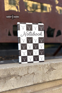 DS Checkered Skull Notebook