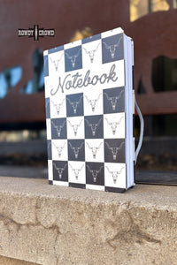 DS Checkered Skull Notebook