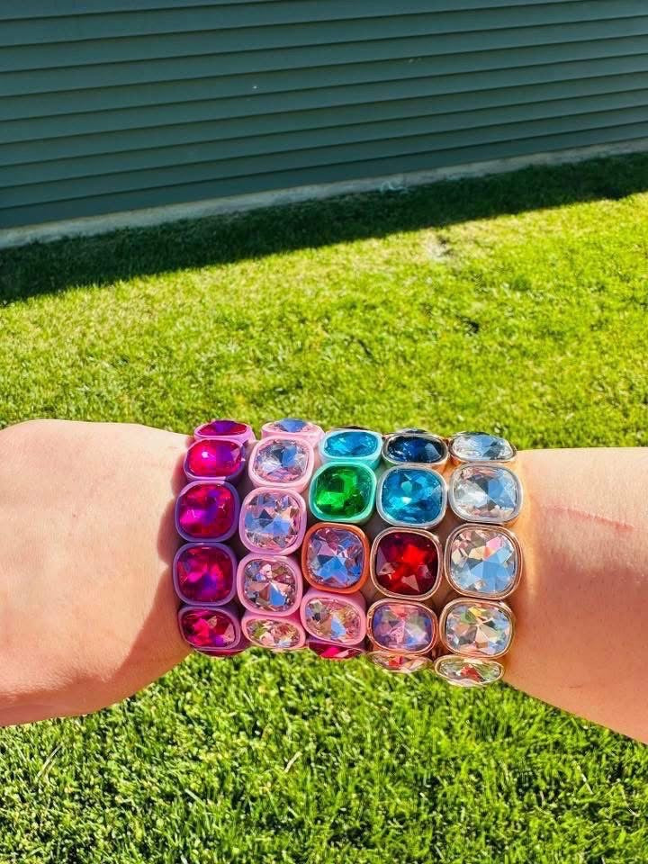 Sugar Gem Stretch Bracelet