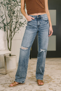 Judy Blue Kayla High Waist Rigid Magic Slim Straight