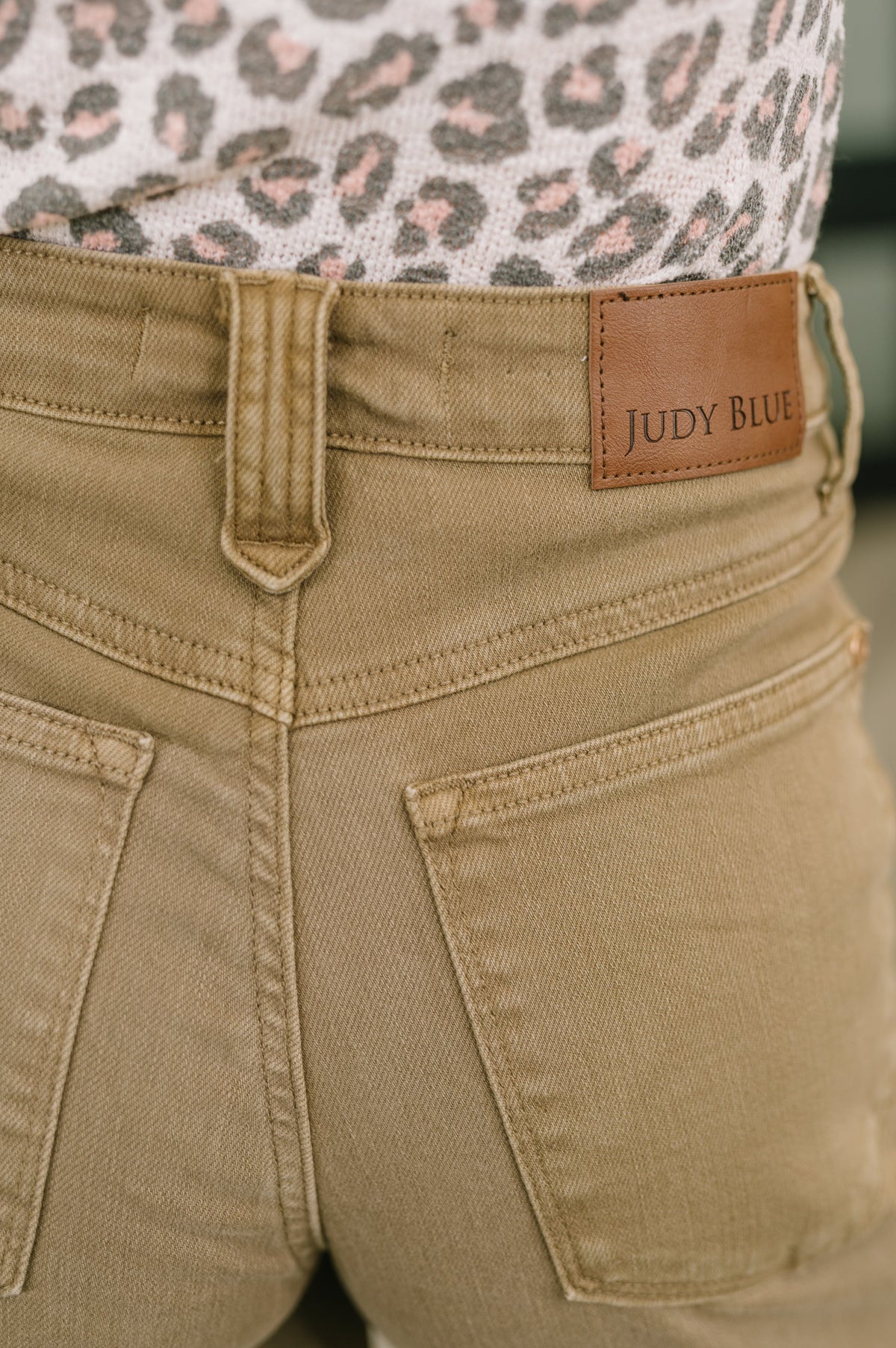 Judy Blue Nancy High Waist Wide Leg Ankle Jean with Vintage Front Yoke