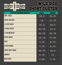 DS Wild Side Short Duster