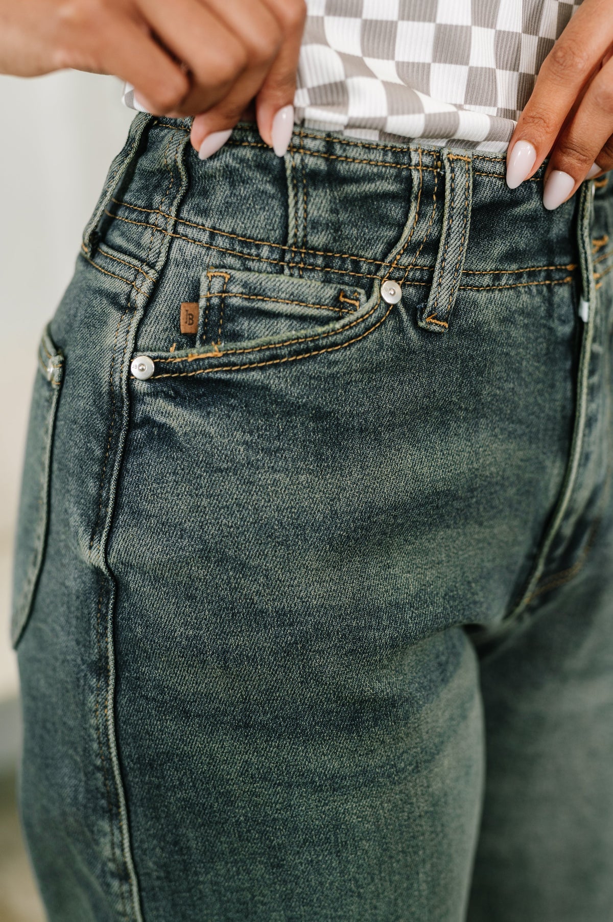 Judy Blue Teressa High Waist Marlow Jean with Hollywood Waist