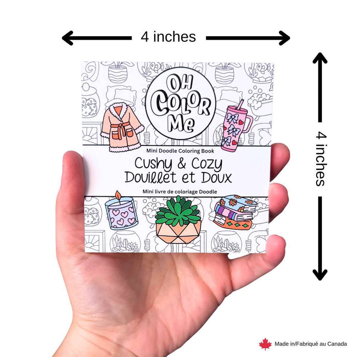 Mini Coloring Book Cushy & Cozy