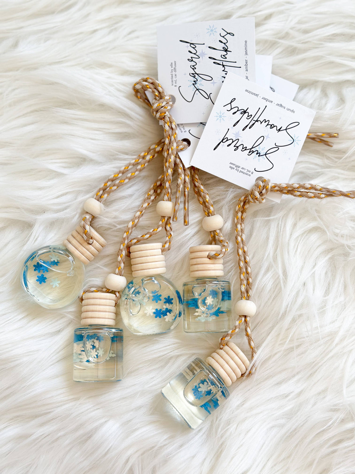 Sugared Snowflakes Car Diffuser