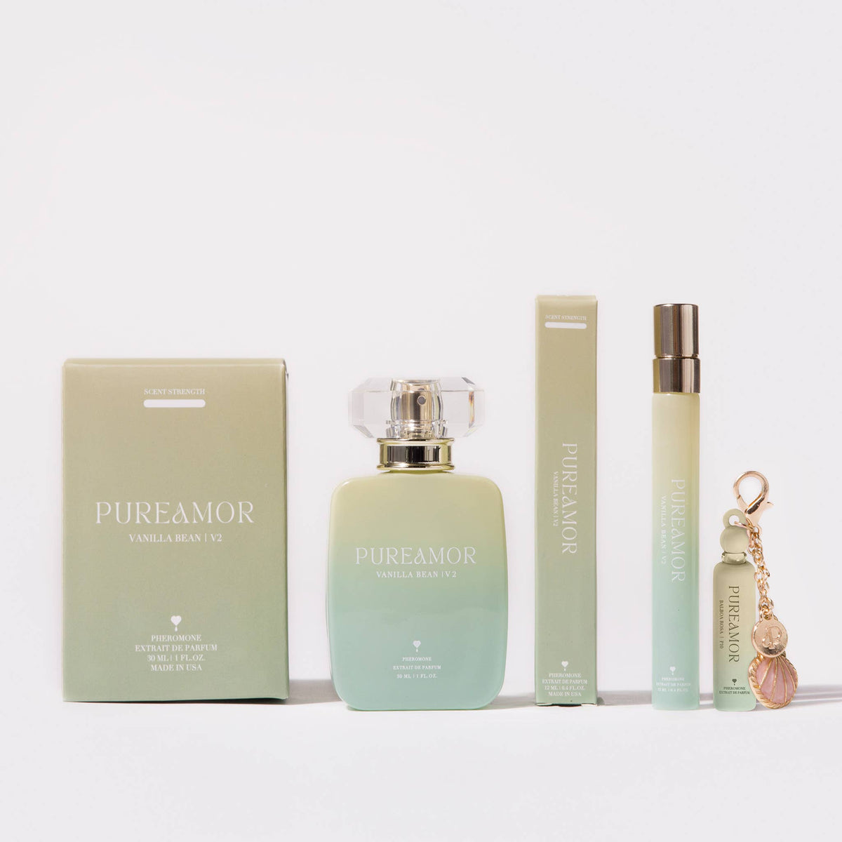 Vanilla Bean | Pheromone Keychain Perfume Oil - 2ml