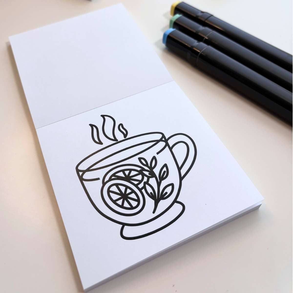 Mini Coloring Book Cushy & Cozy