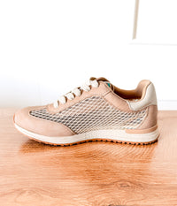 Olympia Sneaker in Sand
