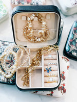 Turquoise Travel Jewelry Box