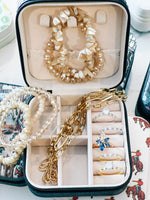 Turquoise Travel Jewelry Box